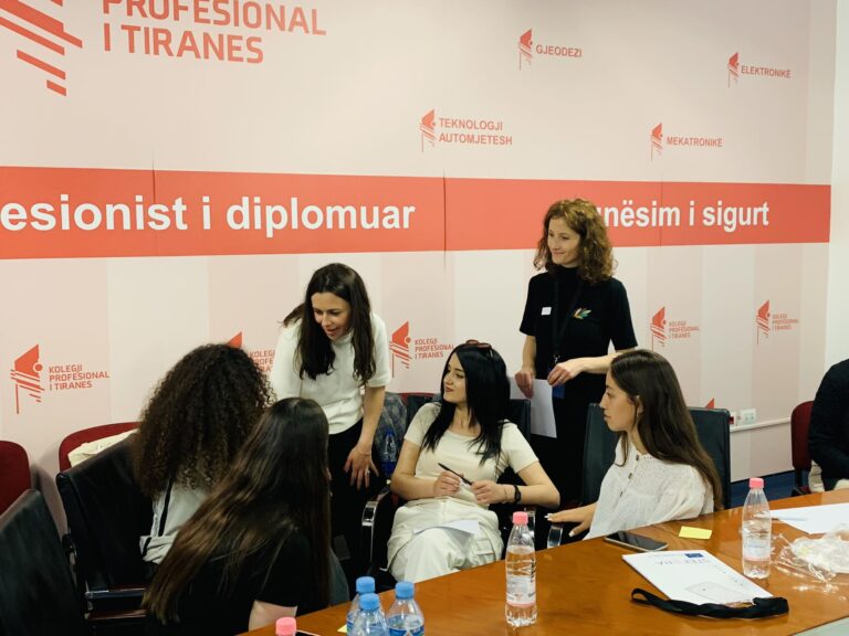 Future workshop with female students – UET, Tirana